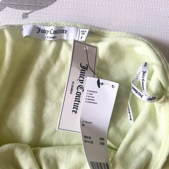 juicy couture lime green strapless dress - Picture 2 of 2